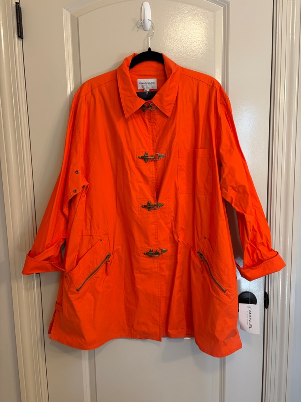Vintage NWT French designer EMANUEL UNGARO Overcoat